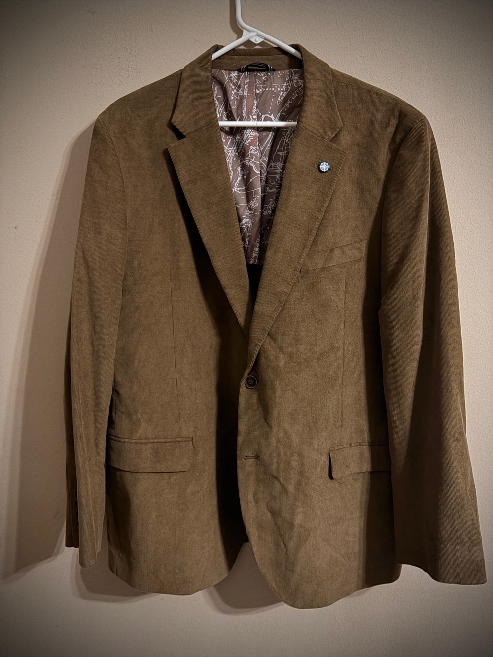 Nautica Brown Corduroy Sport Coat